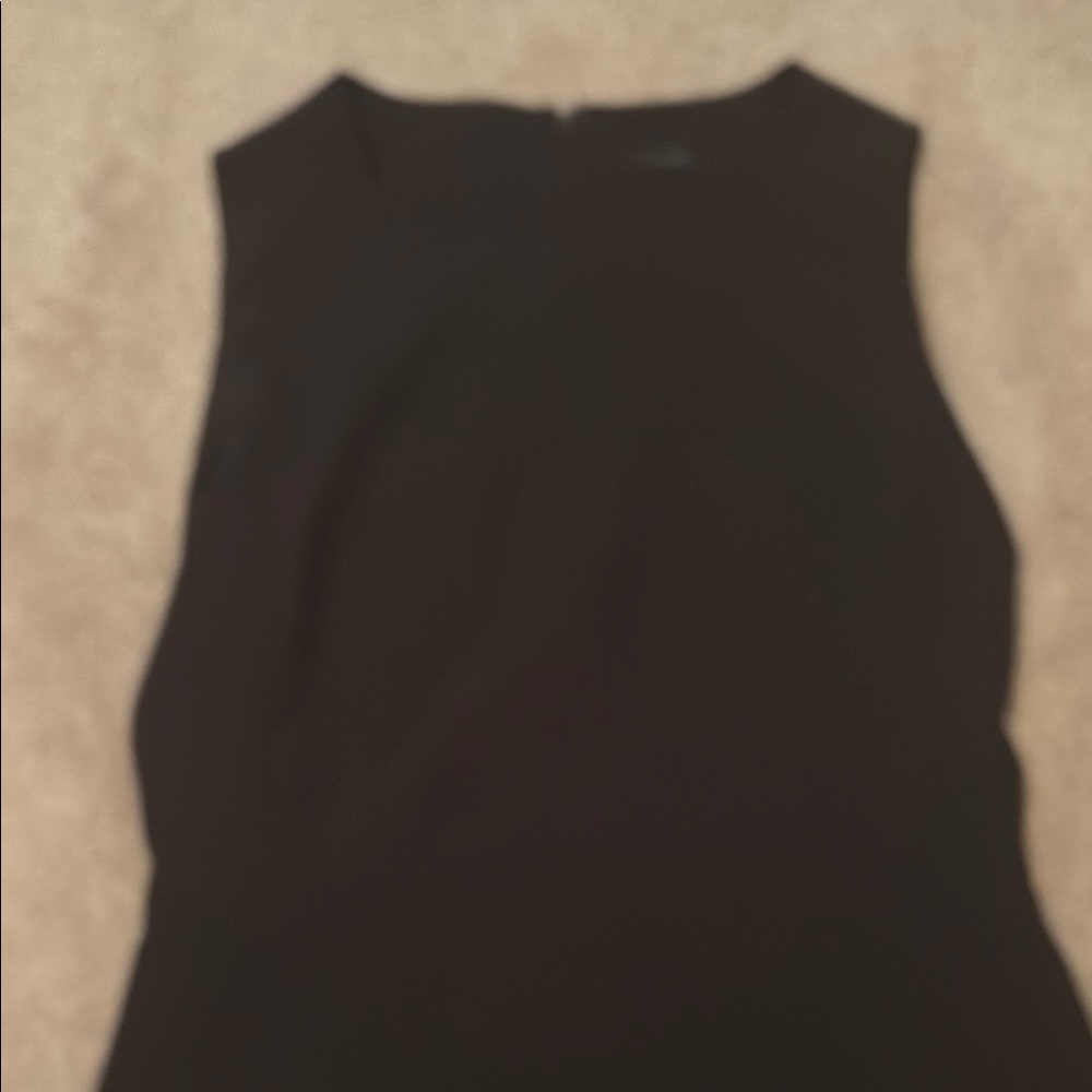 Sleeveless Black Top